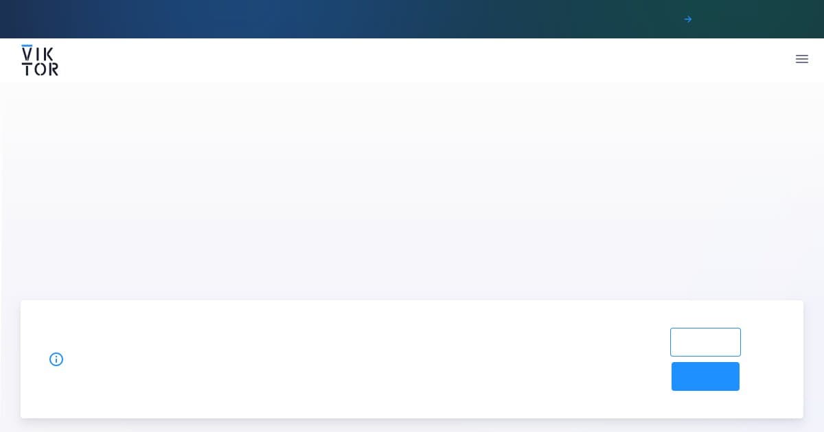 VIKTOR - featured BIM software image