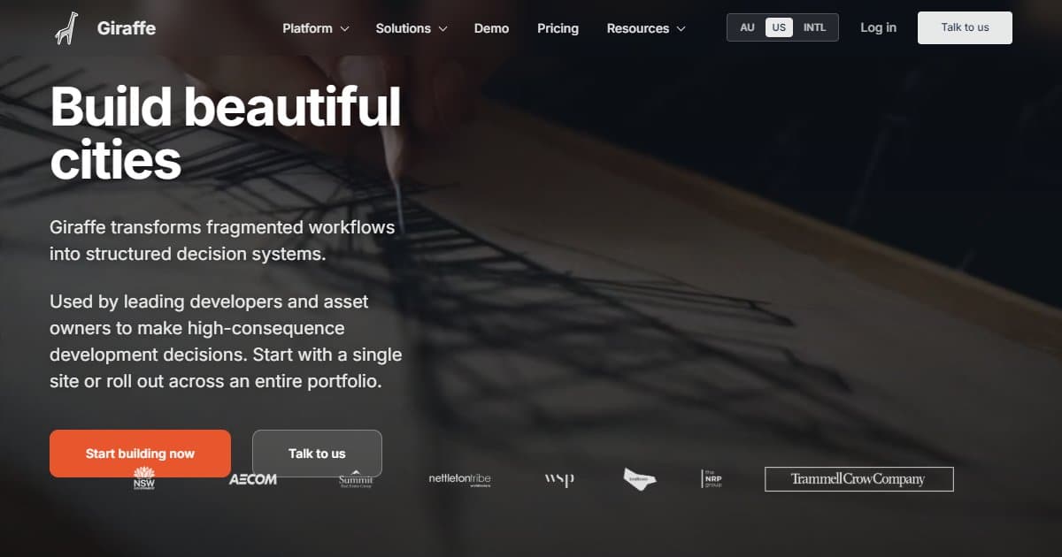 Giraffe - featured BIM software image