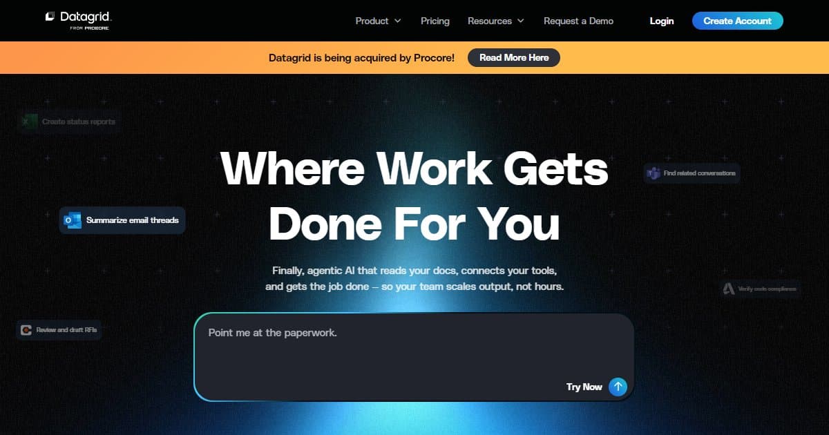Datagrid - featured BIM software image