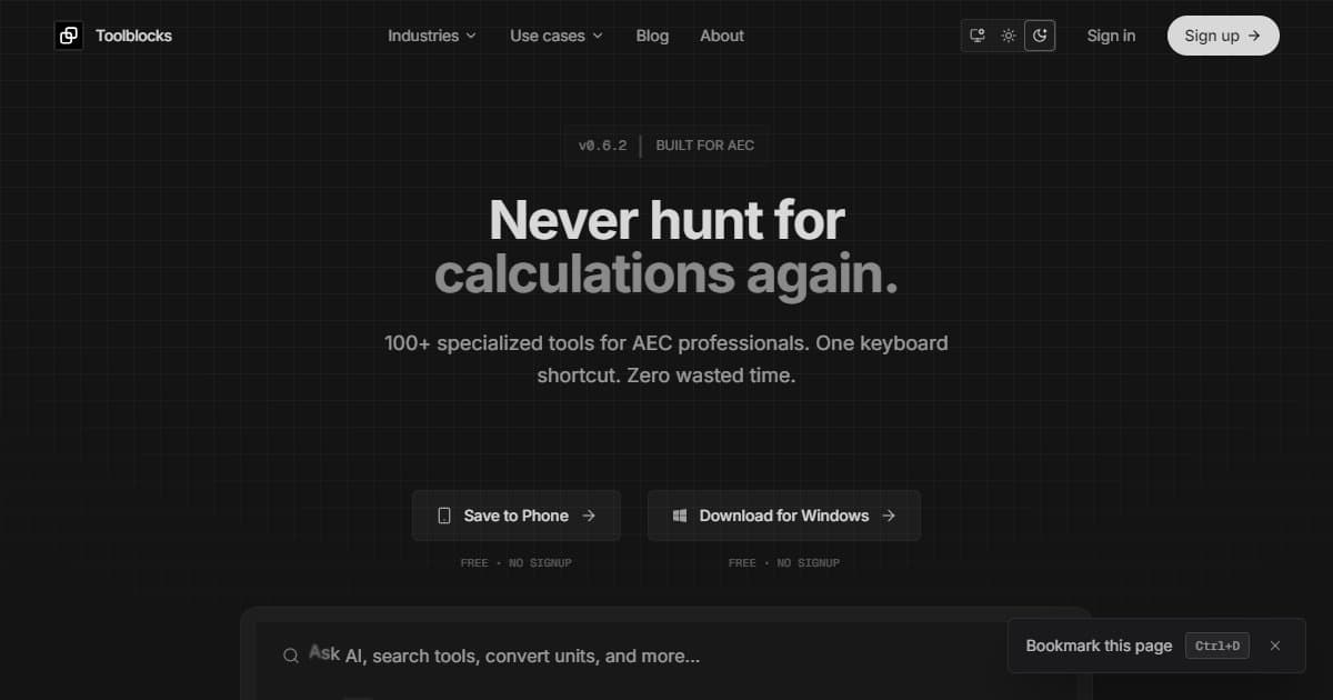 Toolblocks - featured BIM software image