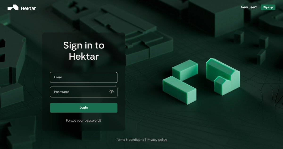 Hektar by Parametric - featured BIM software image