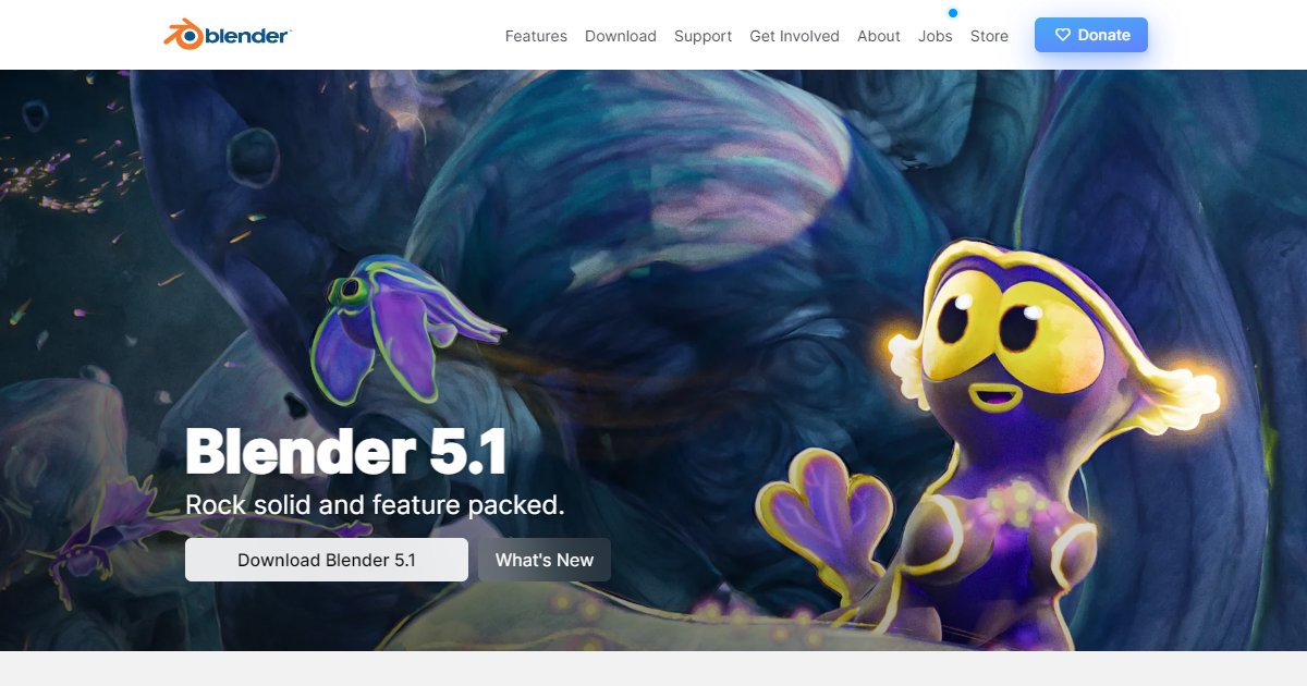 Blender - featured BIM software image
