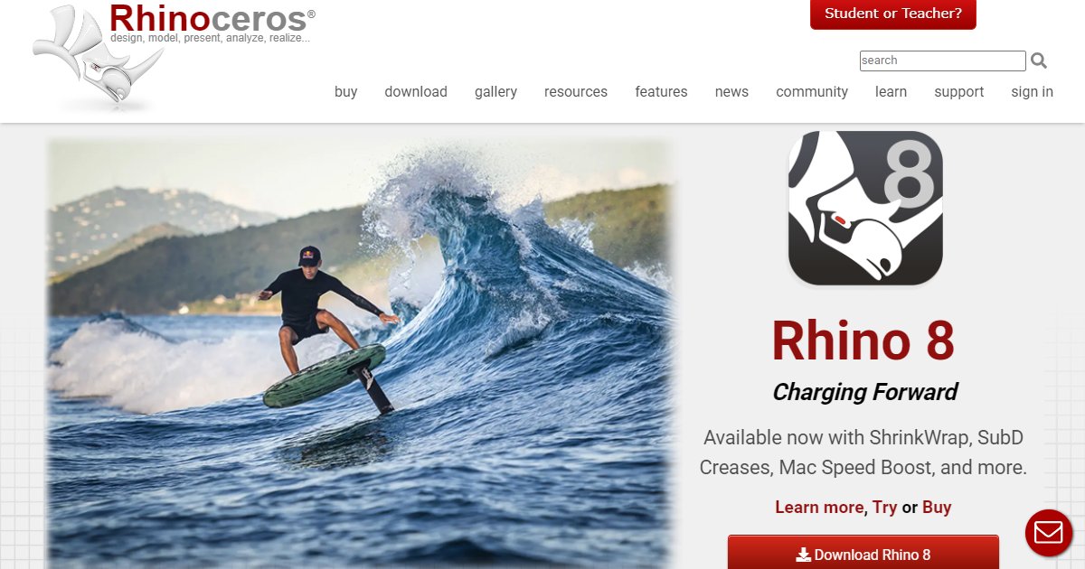 Rhinoceros - featured BIM software image