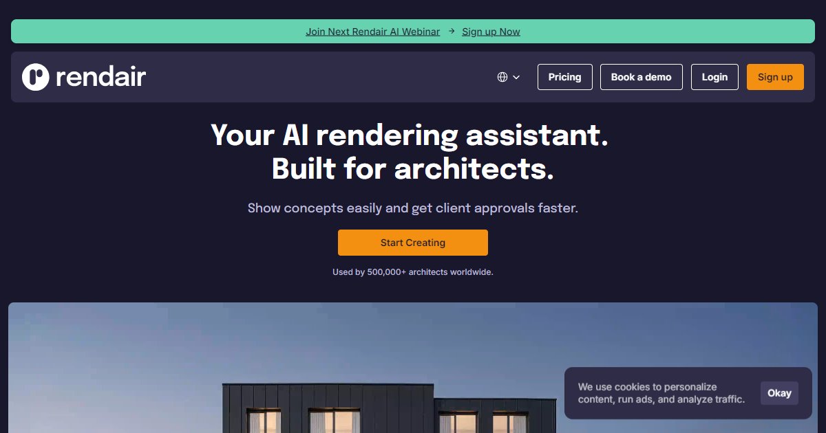 Rendair AI - featured BIM software image