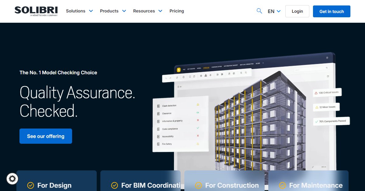 Solibri - featured BIM software image