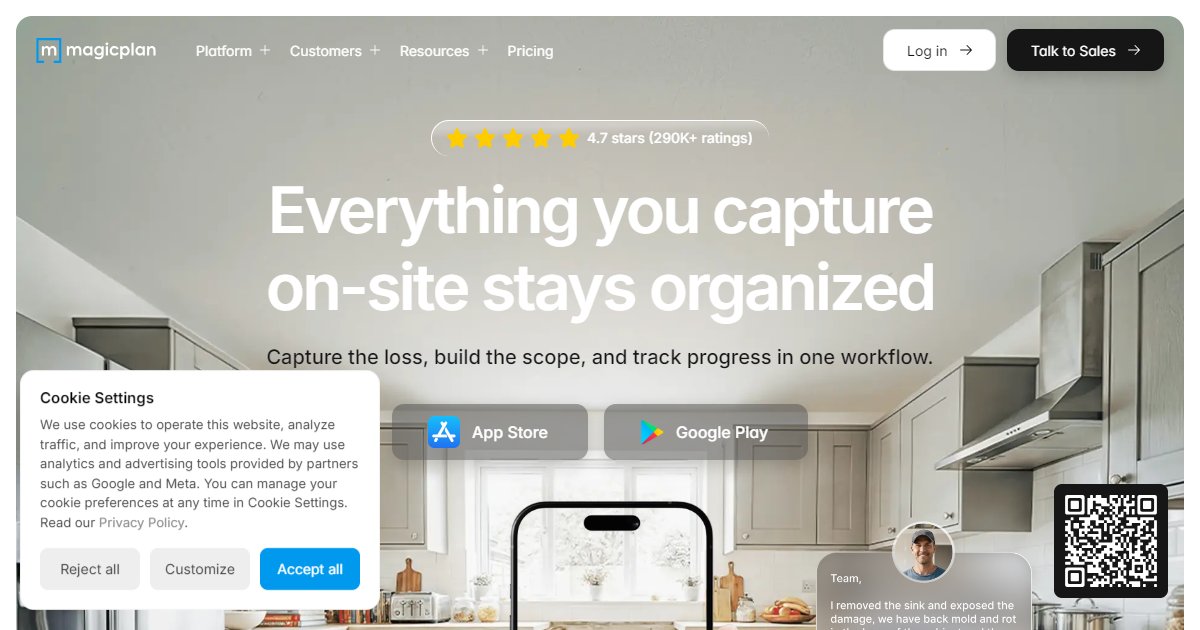 magicplan - featured BIM software image
