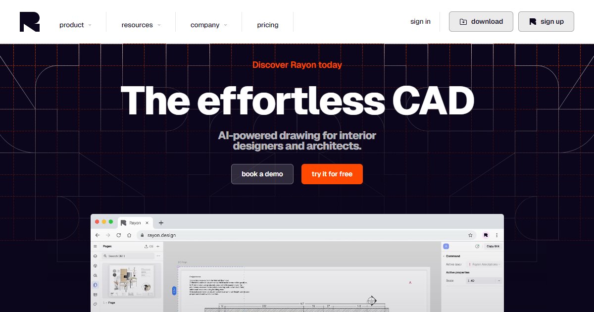 Rayon - featured BIM software image