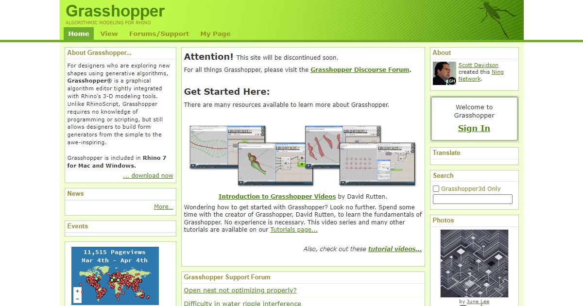 Grasshopper - featured BIM software image