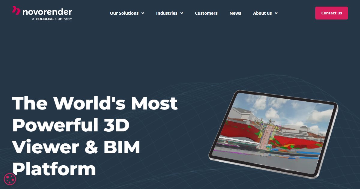 Novorender - featured BIM software image