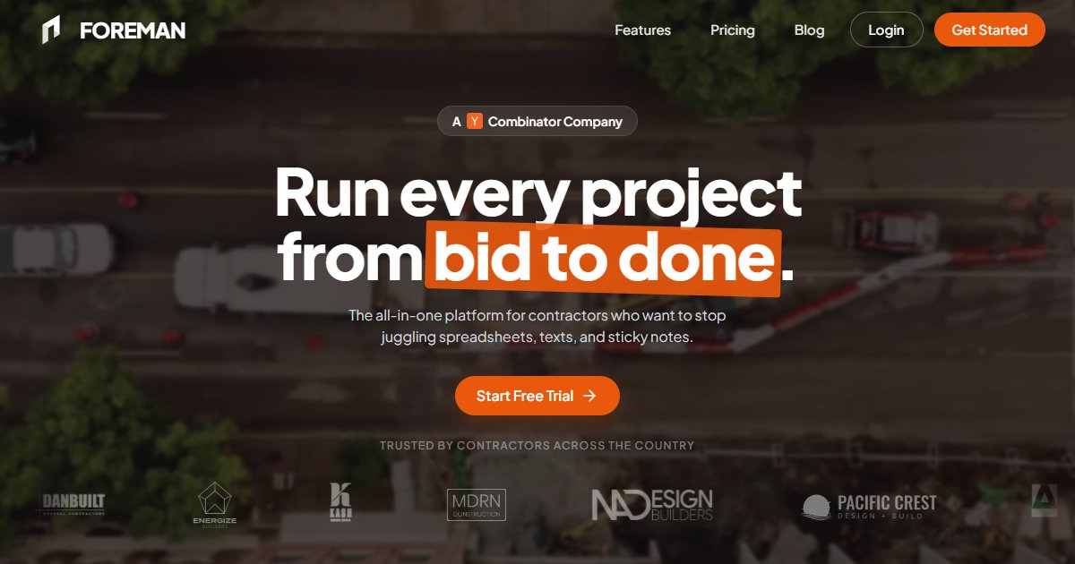 Foreman by Scoutout - featured BIM software image