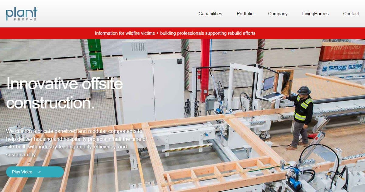 Plant Prefab - featured BIM software image