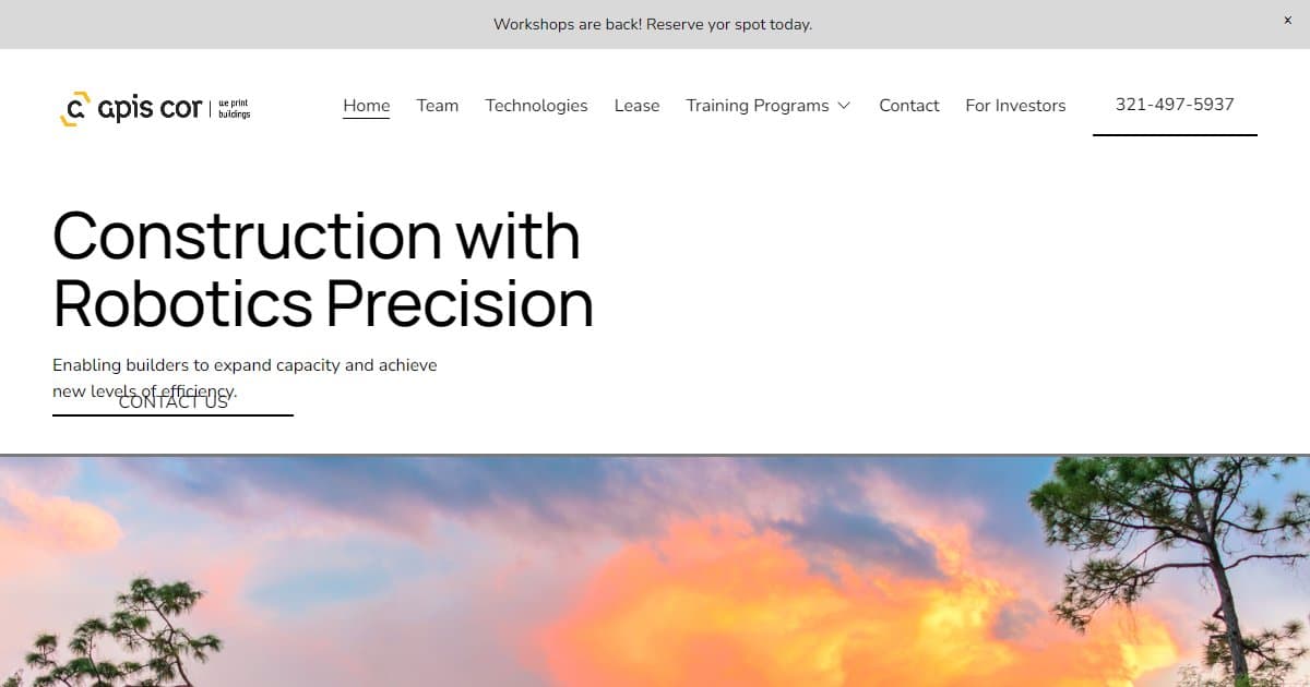 Apis Cor - featured BIM software image