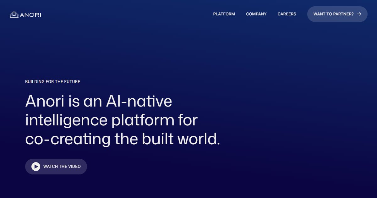 Anori - featured BIM software image
