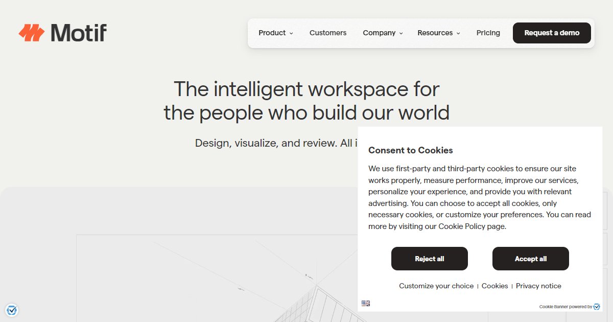 Motif - featured BIM software image