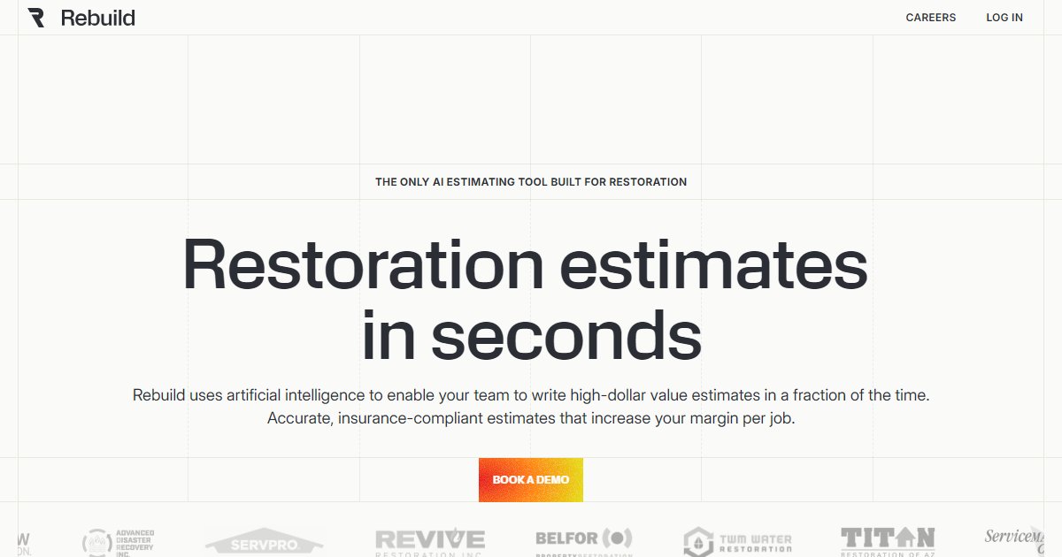 Rebuild - featured BIM software image
