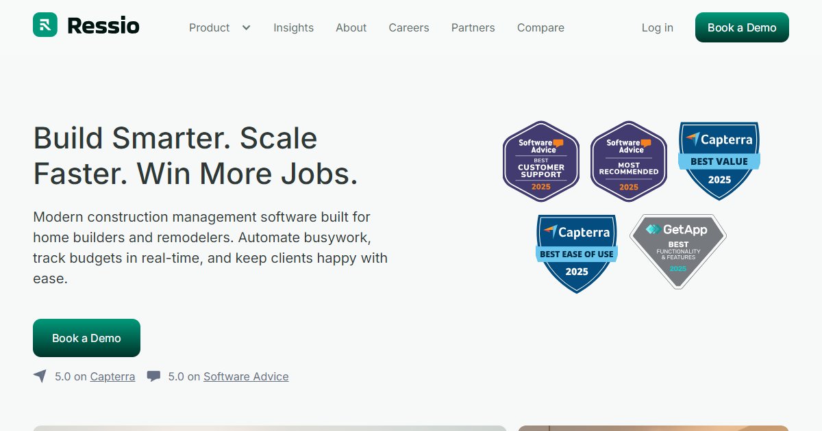 Ressio Software - featured BIM software image