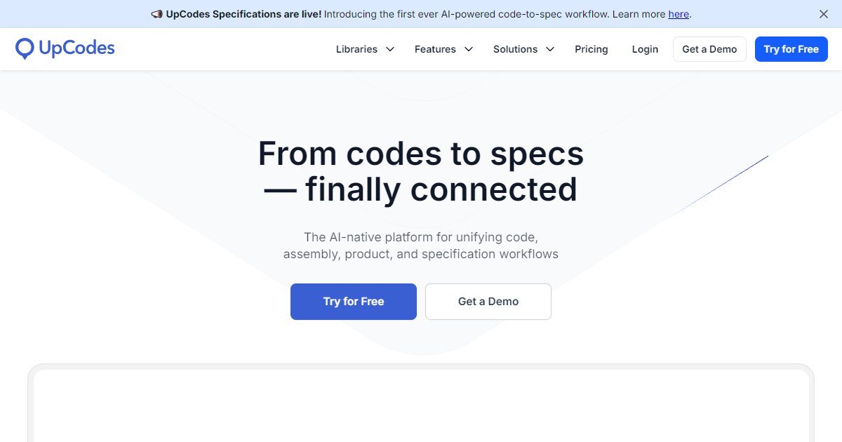 UpCodes - featured BIM software image