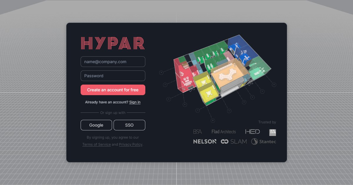 Hypar - featured BIM software image