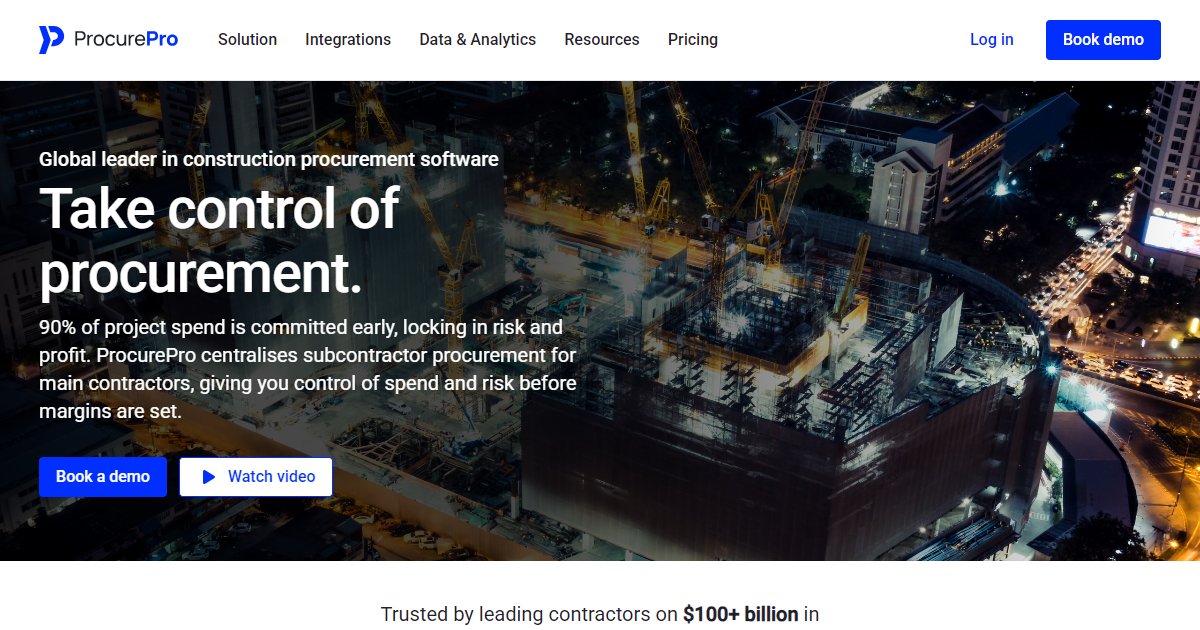 ProcurePro - featured BIM software image