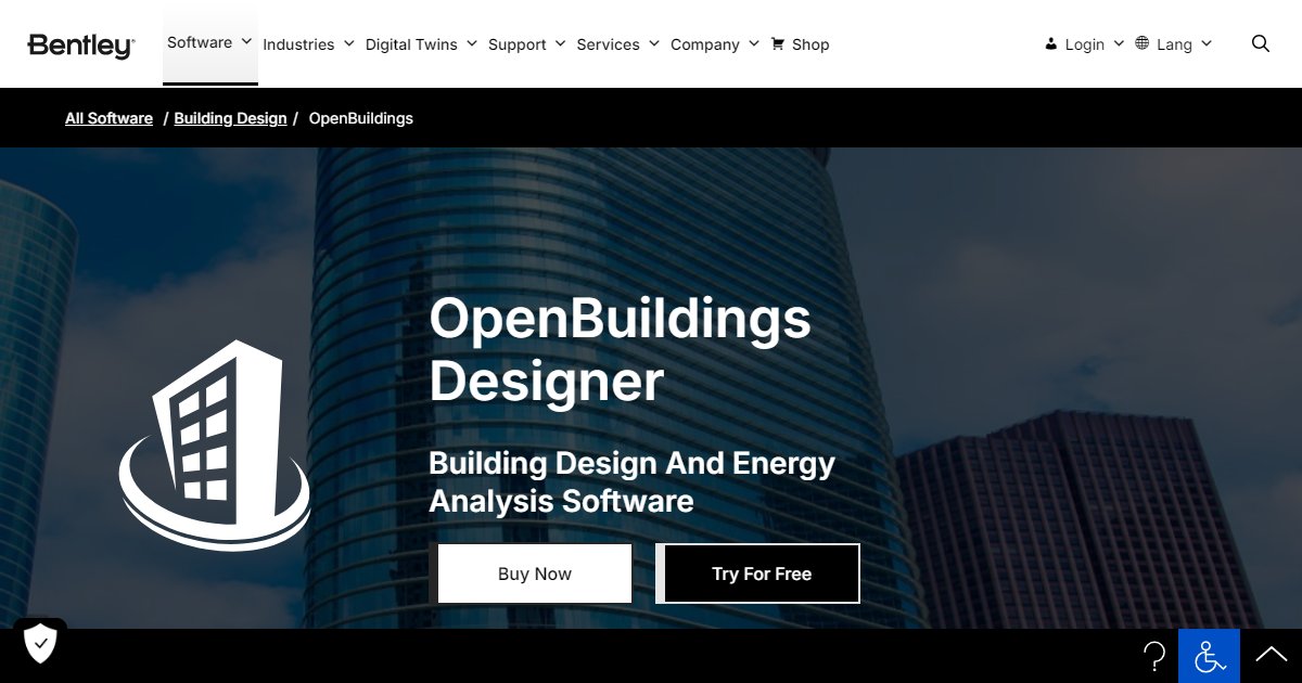 OpenBuildings Designer - featured BIM software image