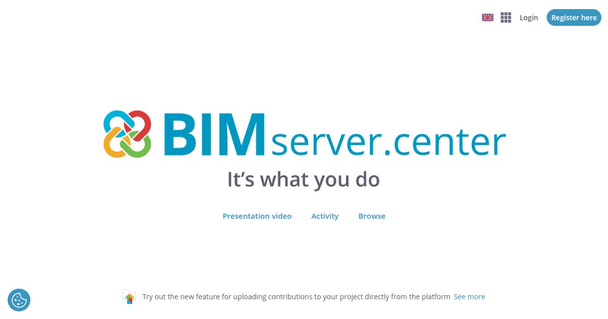 BIMserver.center - featured BIM software image
