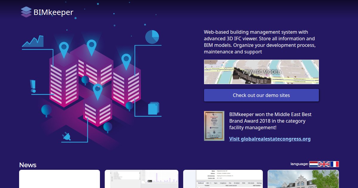 BIMkeeper - featured BIM software image