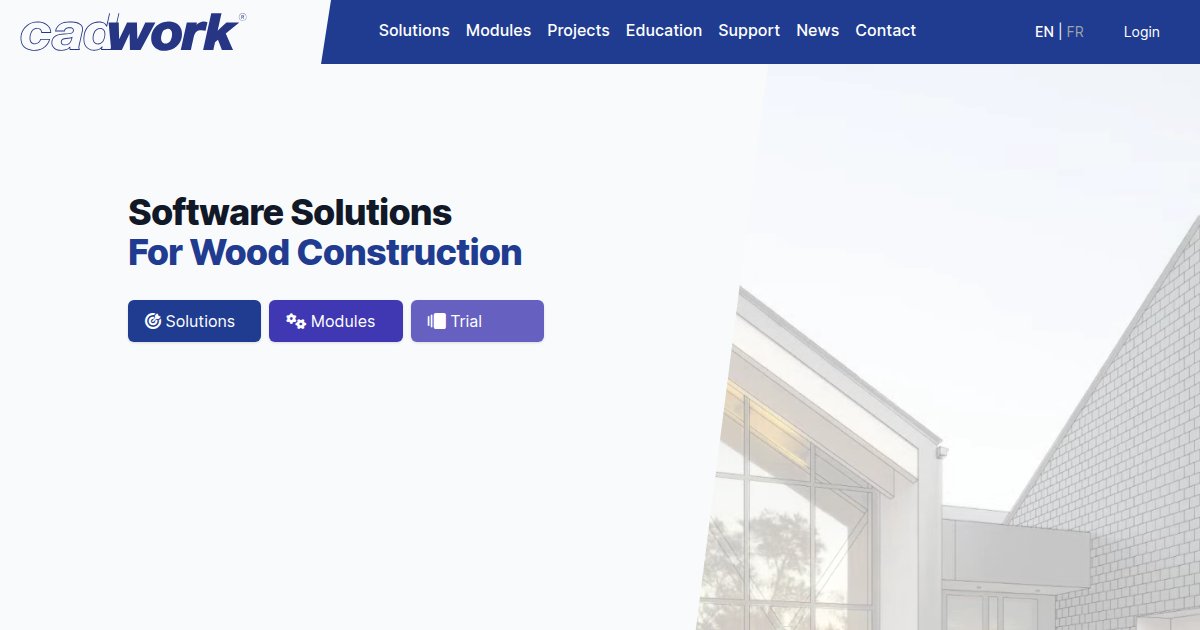 Cadwork - featured BIM software image