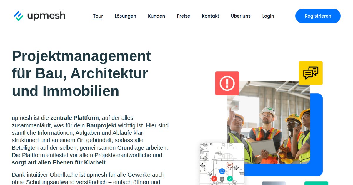 upmesh - featured BIM software image