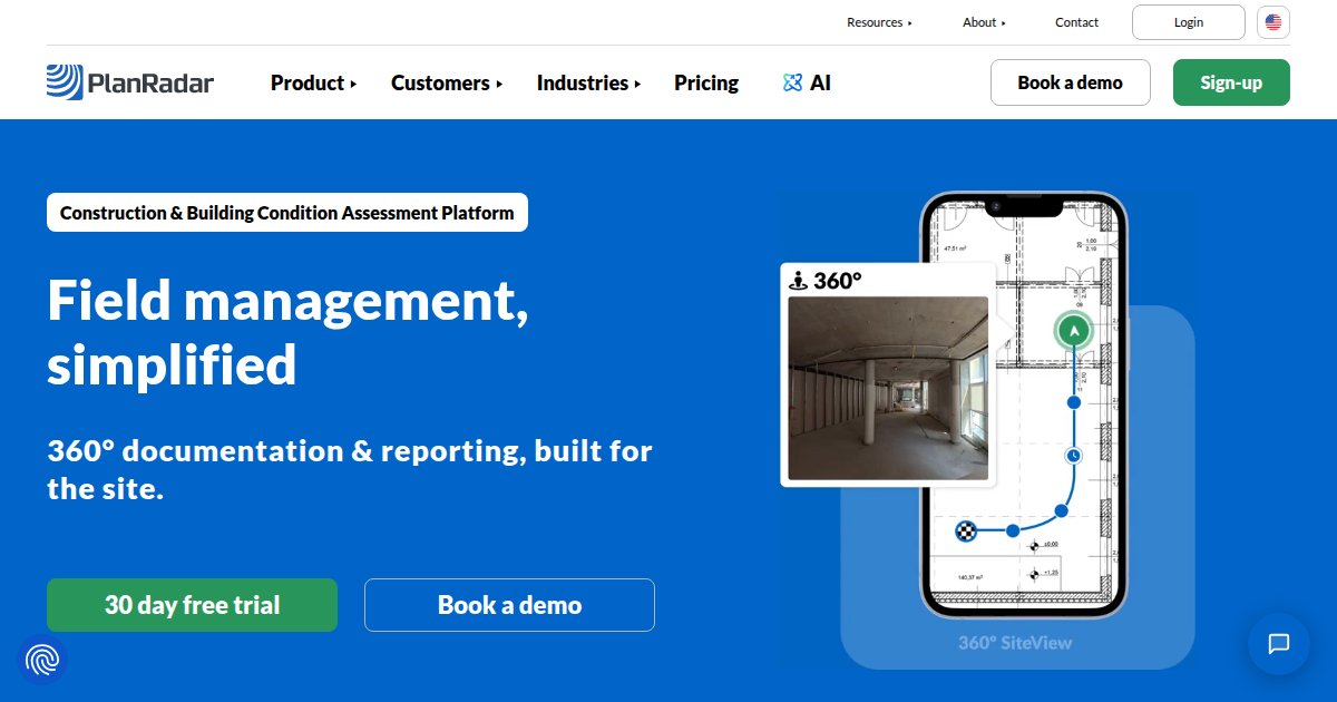 PlanRadar - featured BIM software image