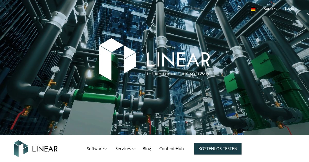 LINEAR Solutions - featured BIM software image