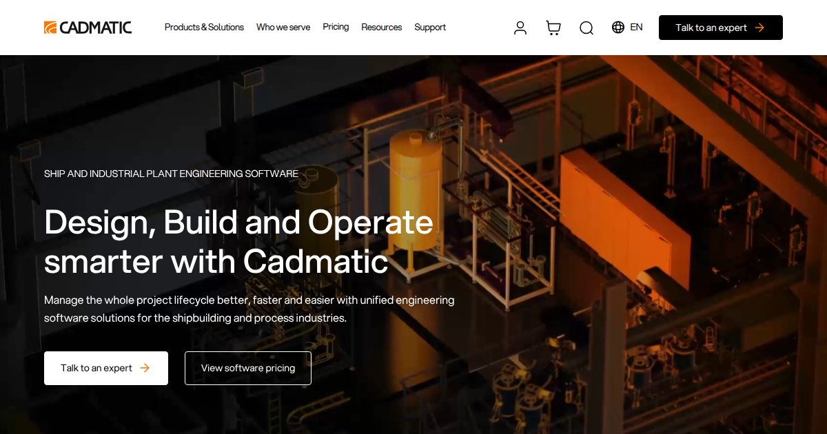 Cadmatic - featured BIM software image