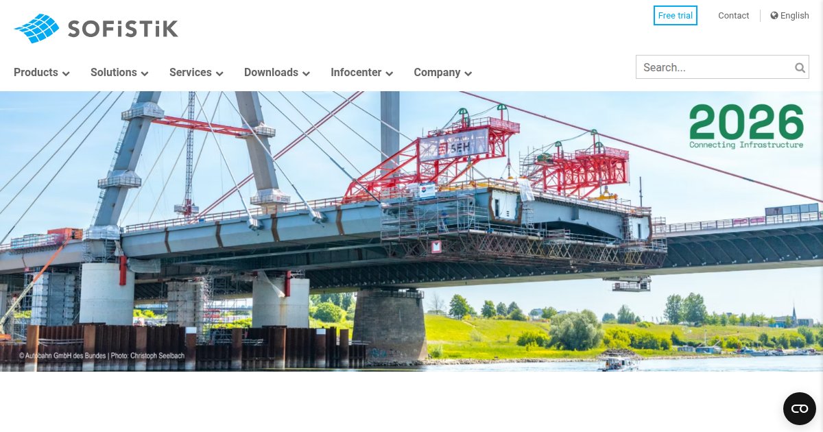 SOFiSTiK - featured BIM software image