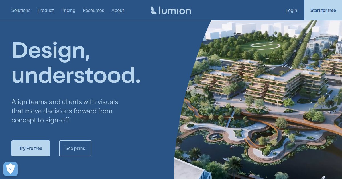 Lumion - featured BIM software image
