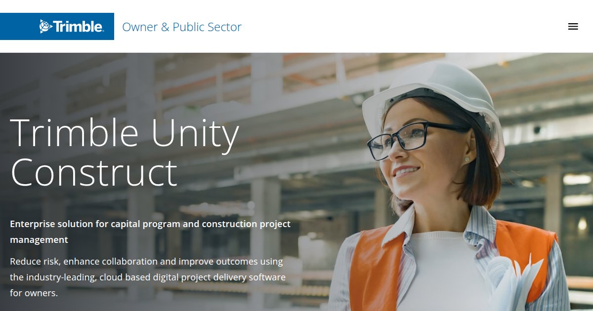 Trimble Unity Construct - featured BIM software image