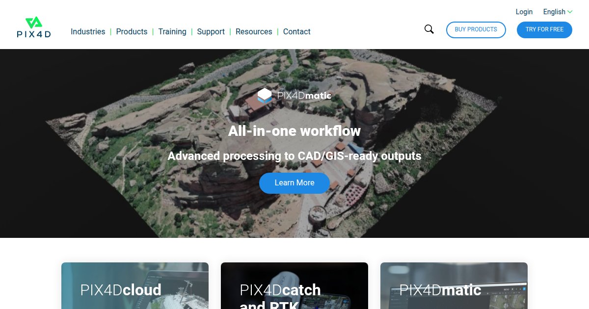 Pix4D - featured BIM software image