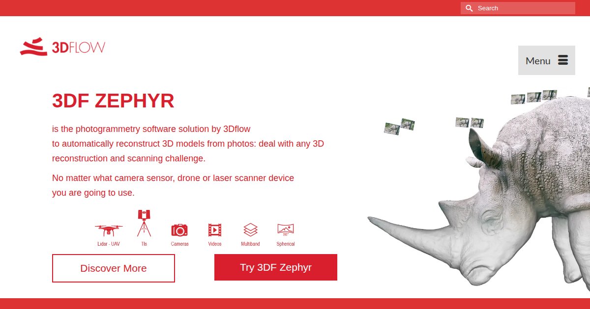 3DF Zephyr - featured BIM software image