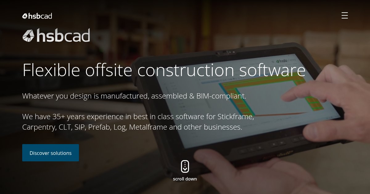 hsbcad - featured BIM software image
