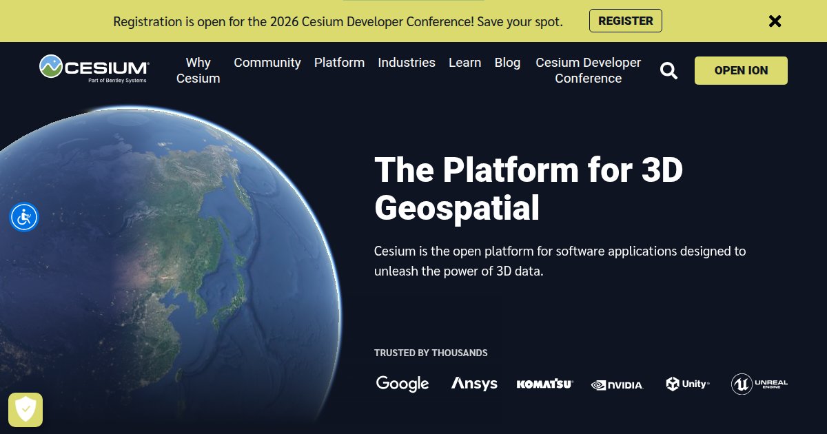 Cesium - featured BIM software image