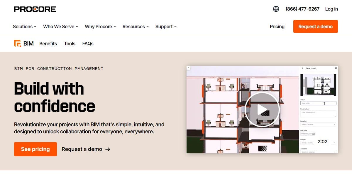 BIM by Procore - featured BIM software image