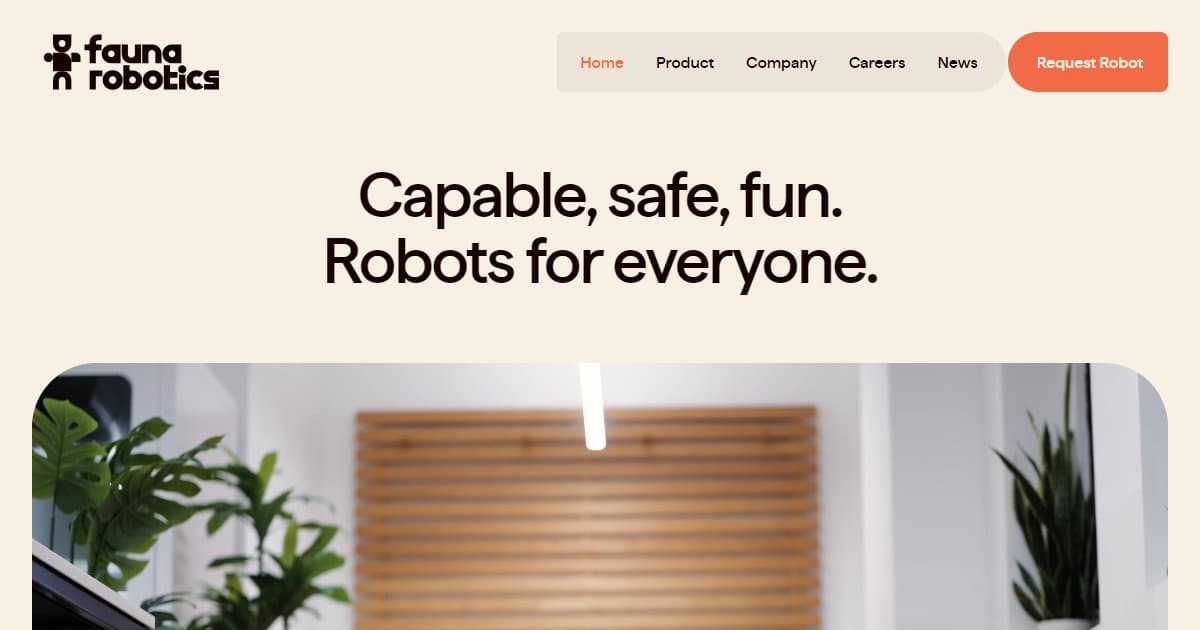 Sprout by Fauna Robotics - featured BIM software image