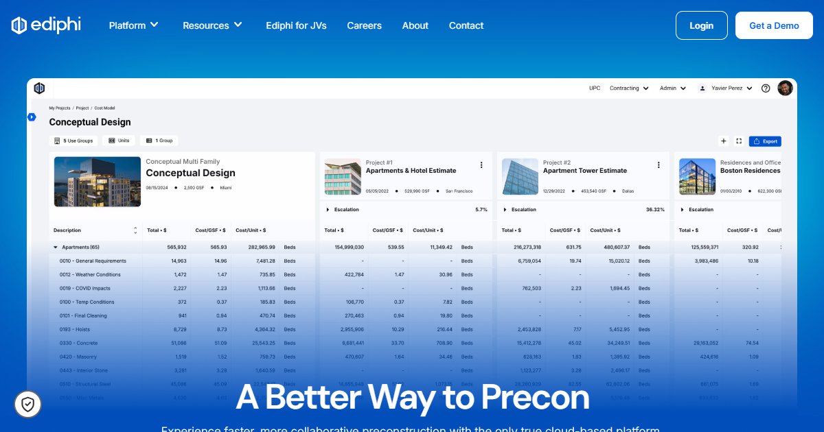 Ediphi - featured BIM software image