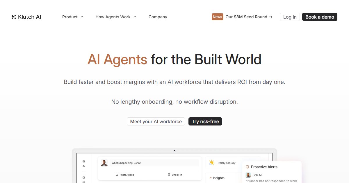 Klutch AI - featured BIM software image