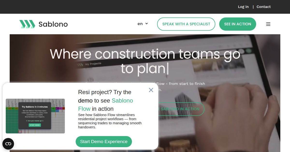 Sablono - featured BIM software image
